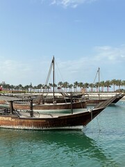 boats in the harbor