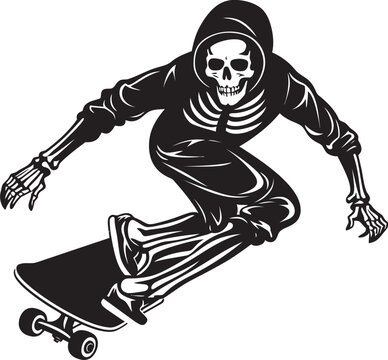Skele Stoked Igniting Passion in Skeleton Skateboarding
