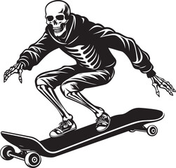 Shiver and Shred The Cold Rush of Skeleton Skateboarding