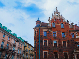 old street in Krakow (ul. Karmelicka)
