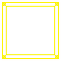 Graphic color border, frame, shape