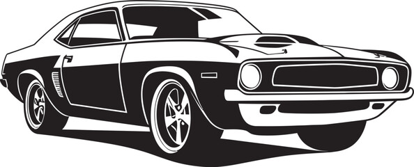 Revved Up Classics Vintage Muscle Cars in Their Prime