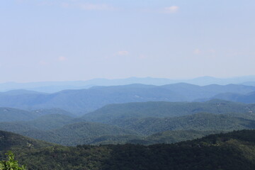Fototapeta premium BlueRidge Mountains