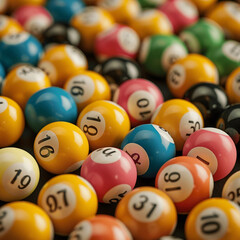 Lotto luck meets science a chemical solution reacting to the blow of victory