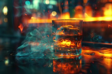 Whiskey Bar Ambiance: Cozy Glassware for Enjoying Whiskey