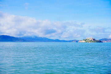 San Francisco, CA, USA: 01 17 2024: San Francisco fisherman's wharf pier landscape