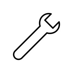 Wrench icon vector. repair icon vector. tools icon vector