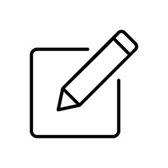Edit icon vector. edit document icon. edit text icon. pencil. sign up