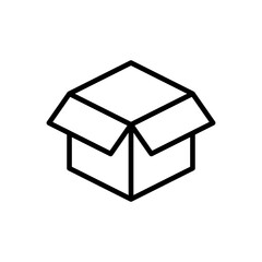 Box icon vector. box vector icon, package, parcel