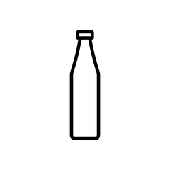 Bottle icon vector. bottle vector icon