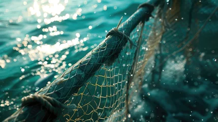 Foto op Canvas Fish farminga quaculture nets Fishing industry © buraratn