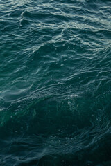 Blue ocean sea texture photo print 