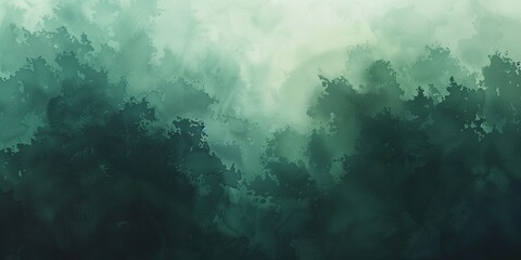 Fototapeta na wymiar Abstract Green Watercolor Smoke and Fog Textures