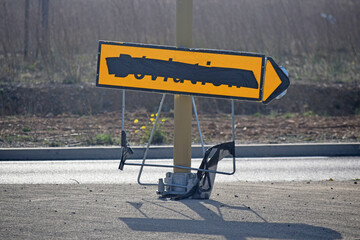 Panneau Routier Provisoire Motviation Est