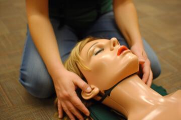 First aid training