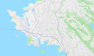 Richmond California Map, Detailed Map of Richmond California