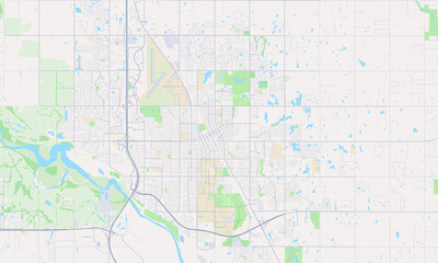 Norman Oklahoma Map, Detailed Map of Norman Oklahoma