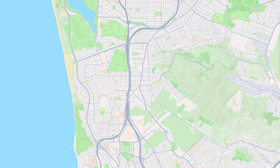 Daly City California Map, Detailed Map of Daly City California