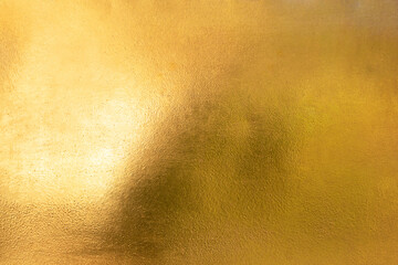 Gold abstract background or texture and gradients shadow horizontal shape - 735525846