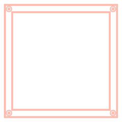 Graphic color border, frame, shape - 735526873
