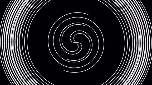 Double Ended Fermat Spirals