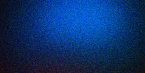 Dark Navy Blue Black Grainy Gradient Background Noise Texture Poster Backdrop Banner Design,...