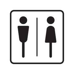 toilet icon. line vector icon on white background. High quality design element. Editable linear style stroke. Vector icon