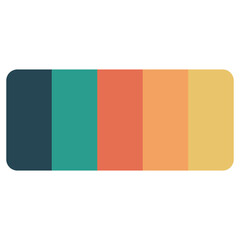 Vector illustration with palette. Color matching color palette. Fashion Trend Color guide palette. RGB HEX color guide Swatch Catalog Collection. Suitable for Branding.