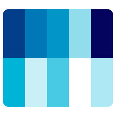 Vector illustration with palette. Color matching color palette. Fashion Trend Color guide palette. RGB HEX color guide Swatch Catalog Collection. Suitable for Branding.