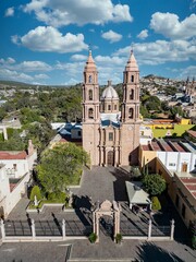 Facade of San Luis de La Paz Cathedral