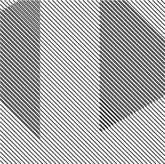 Striped abstract background with separate parts - obrazy, fototapety, plakaty