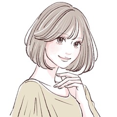 女性・女の子のイラスト素材