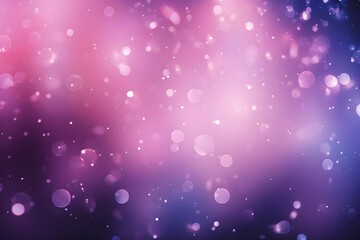 Romantic pink and purple bokeh background