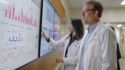 Engaging Health Discussions: Doctors Analyzing Hospital-wide Patient Statistics