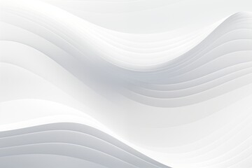 White wave gradient color background. White curve banner design. 