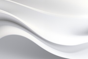 White wave gradient color background. White curve banner design. 