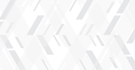 Abstract background in white and gray gradient color. White background texture with geometric pattern for banner, cover design, book design, poster, flyer, website backgrounds.