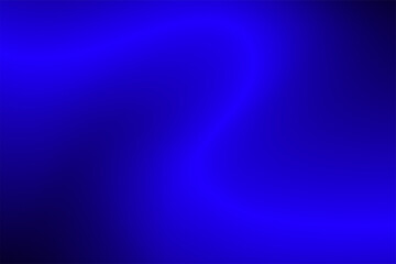Blue abstract background with smooth lines illustration for design