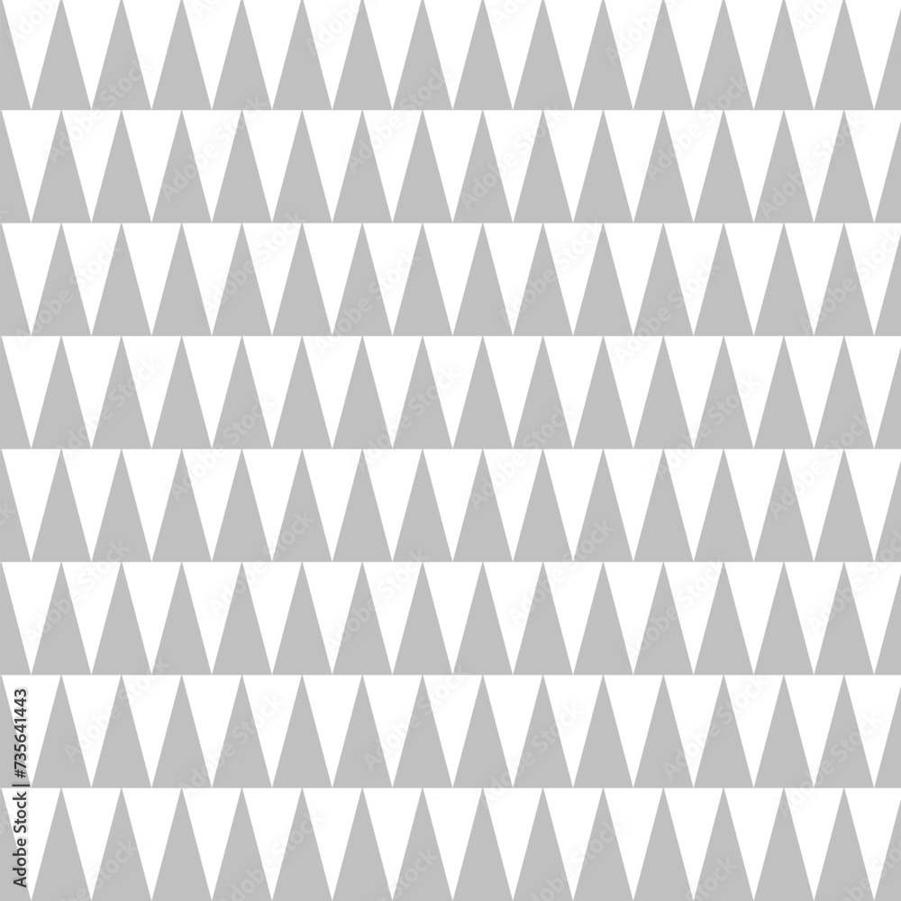 Poster abstract seamless repeatable silver corner line pattern on transparent bg.