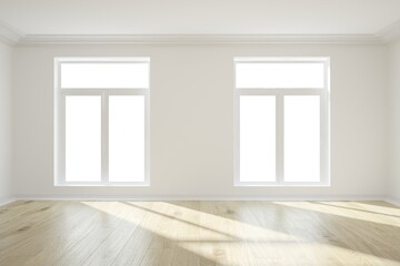 Modern interior design. 3D illustration
