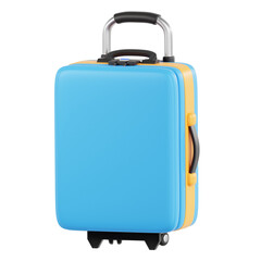 Suitcase 3D Illustration