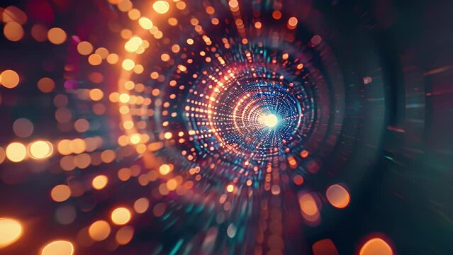 A visual symphony of sound this footage translates the beats and cadences of drums into a hypnotizing display of abstract geometric forms.