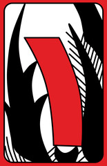 Korean traditional play tools,
한국인의 전통 놀이게임 도구인 화투장