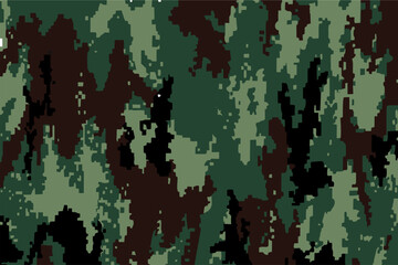 this is a camouflage jungle army background © Hardika_ae