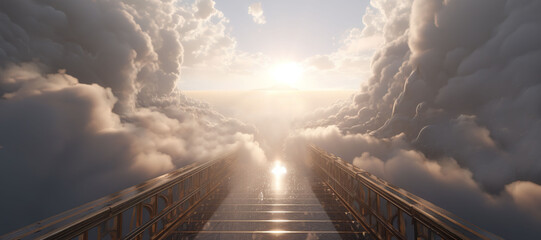 kingdom of heaven, sky, bridge 2