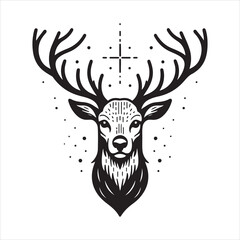 Deer Silhouette Vector