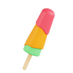 Ice Cream 3D Illustration