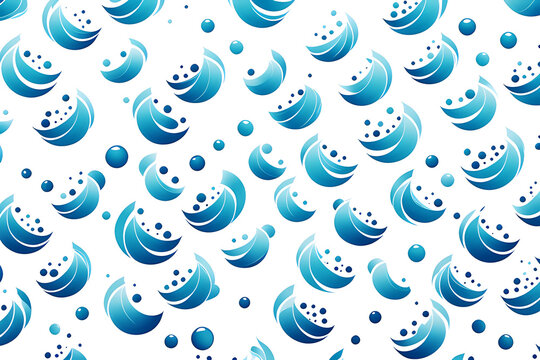 transparent water pattern