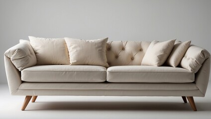 Fototapeta na wymiar sofa on a white Background