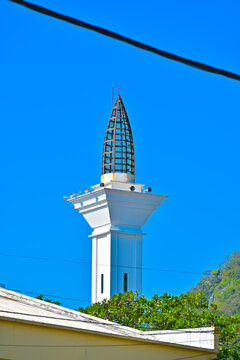 Mosque tower minerat